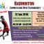 Badminton  Summer Open Tournament 2016