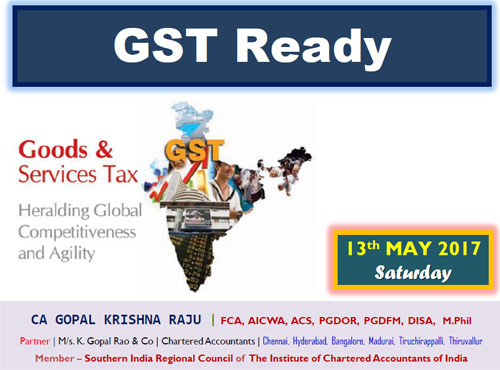 GST Ready – A completed guide about Goods & Service Tax