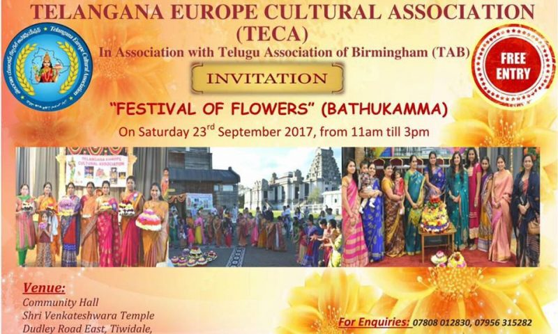 Bathukamma Celebrations By TECA & TAB