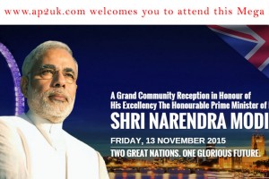 UK Welcomes Modi – Ap2uk.com welcomes you for this Mega Event