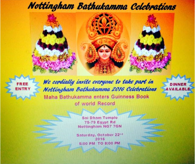 nottingham-bathukamma-celebrations